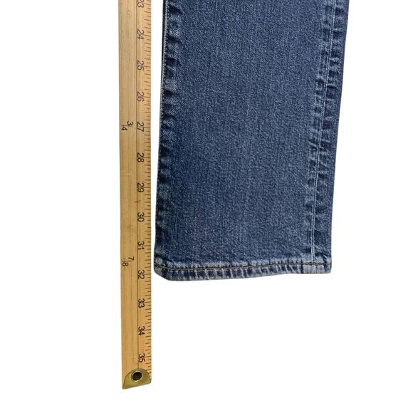 American Eagle Relaxed Straight Jeans Mens 29x34 (30x32) Blue Flex Stretch Denim - Picture 9 of 11